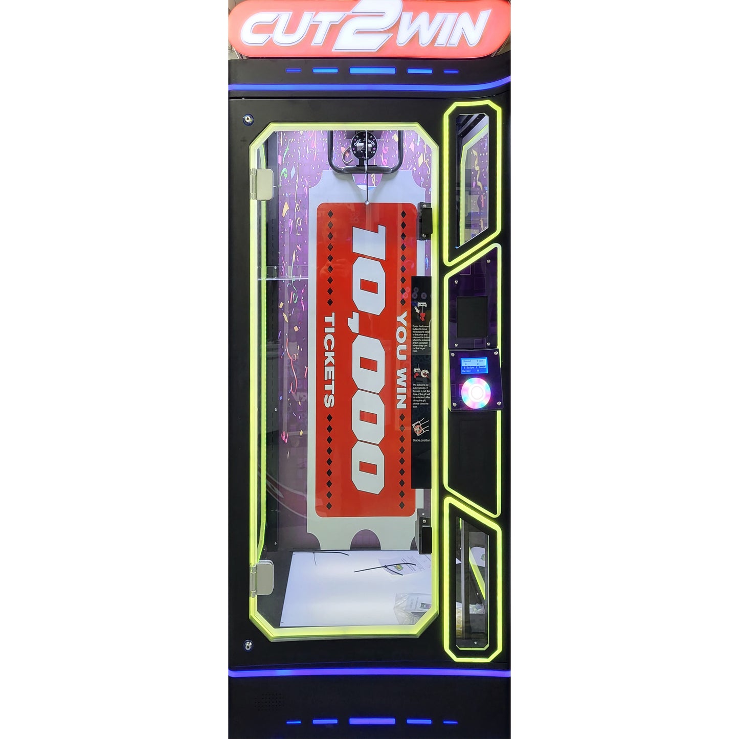 Hanging Plastic Tickets 10,000 Cut 2 Win Deluxe As Low As $99.00