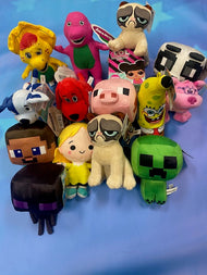 25% Licensed Plush Mix - Only $1.99 each