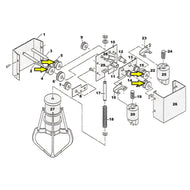 Left-Right Trolly Wheel