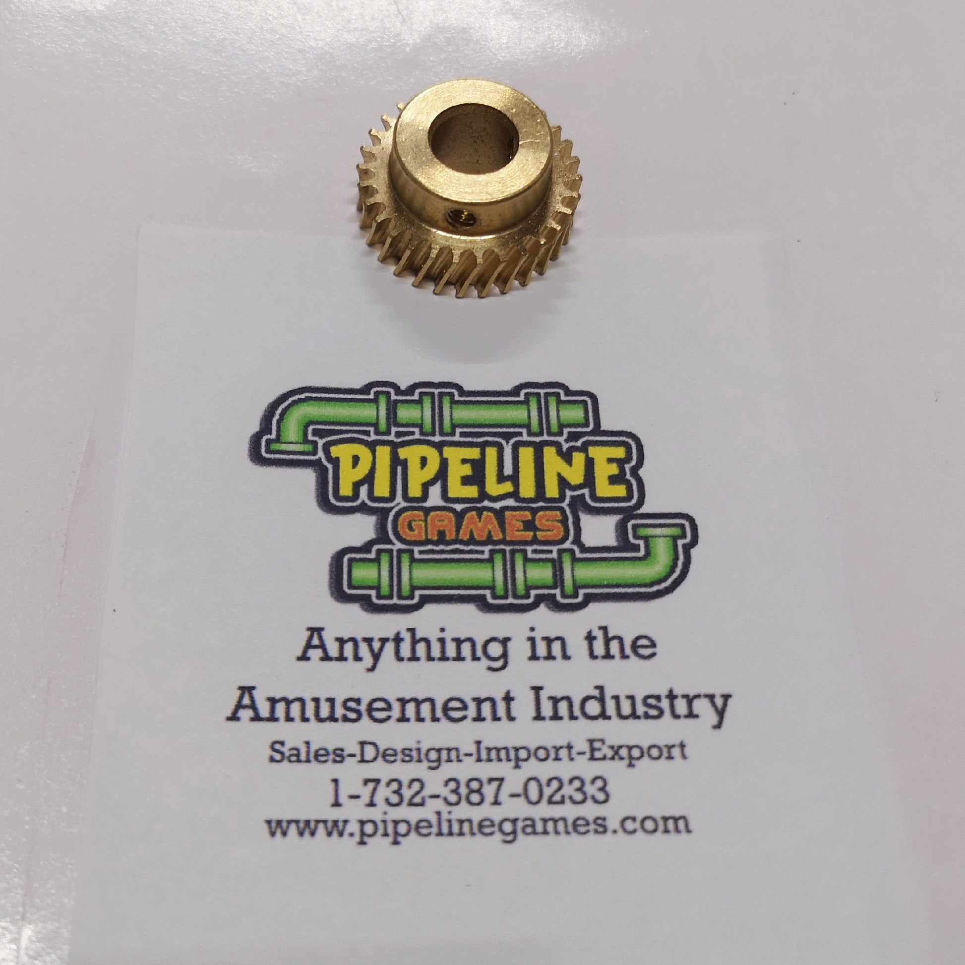 Pipeline Games Gear Brass