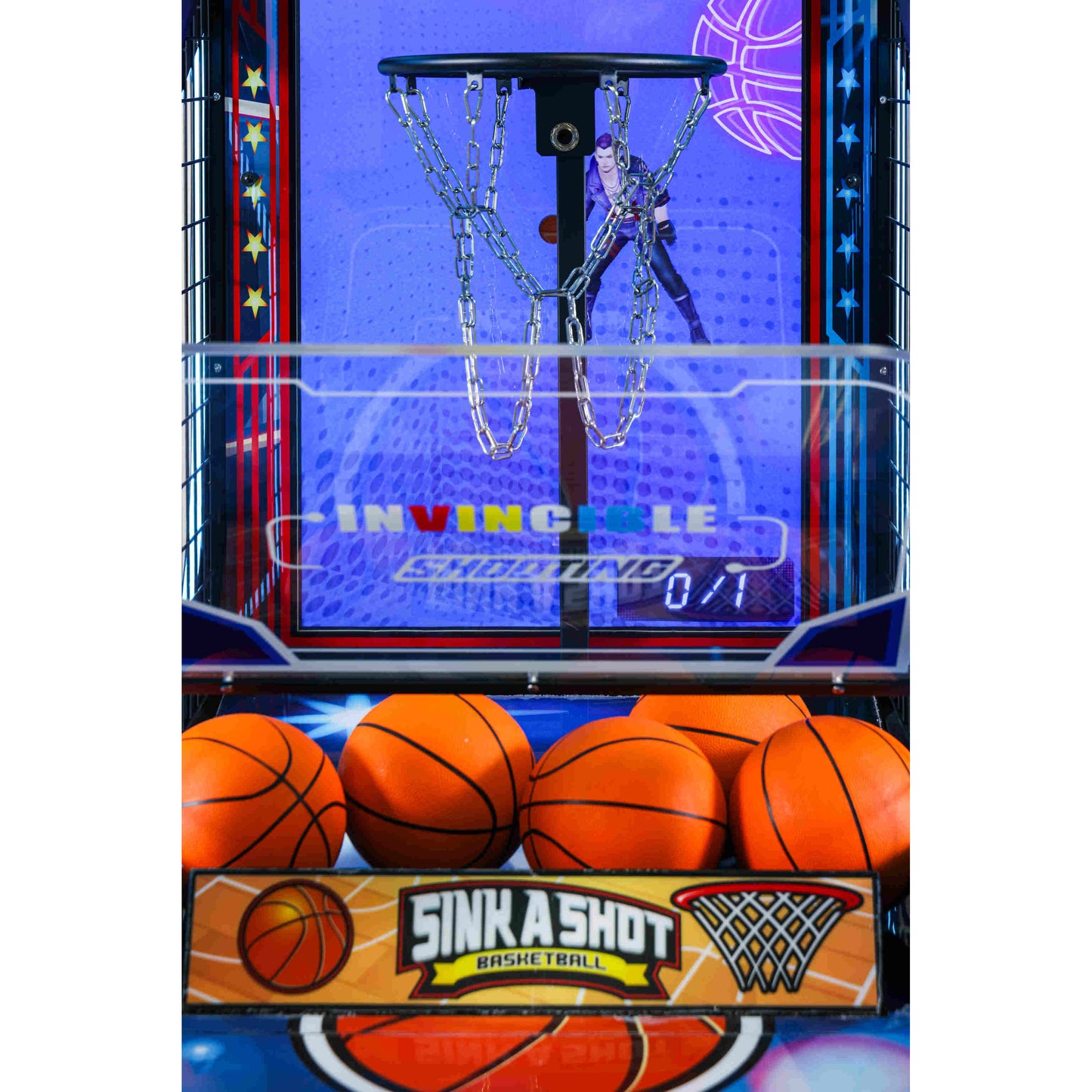 Sink A Shot Kiddie Basket Ball Games