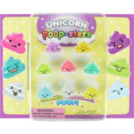 Unicorn Poop-sters Figurines in 2in Capsules