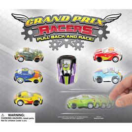 2" Capsule Grand Prix Pull Back Racers