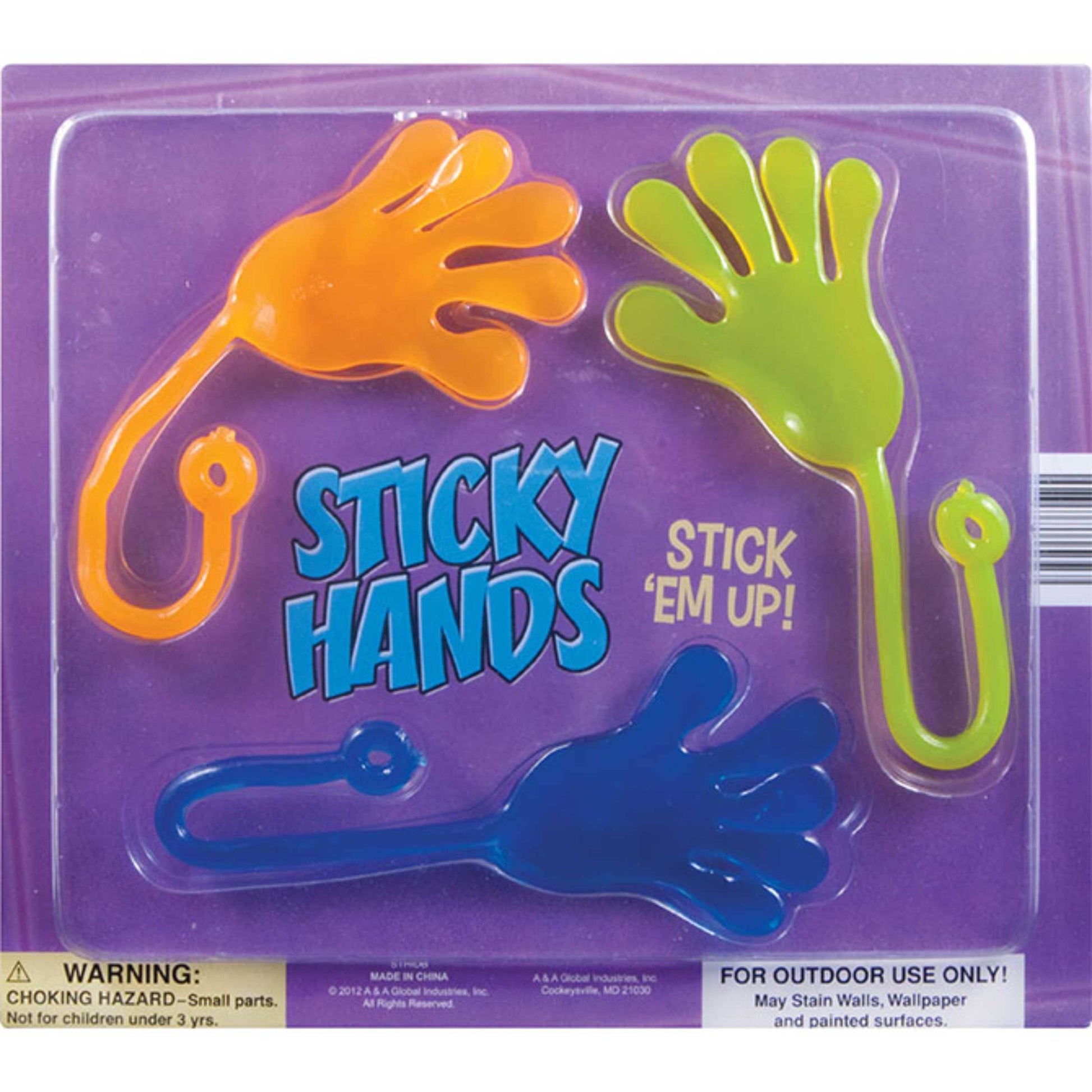 2" Capsule Large Sticky Hands